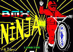 Игра BMX Ninja (ZX Spectrum)