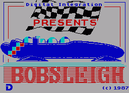 Игра Bobsleigh (ZX Spectrum)