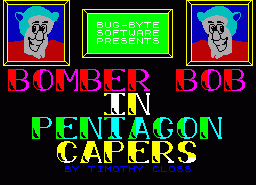 Игра Bomber Bob in Pentagon Capers (ZX Spectrum)