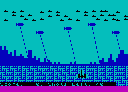 Игра Bomber Raid (ZX Spectrum)