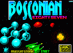 Игра Bosconian '87 (ZX Spectrum)