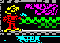 Игра Boulder Dash Construction Kit (ZX Spectrum)