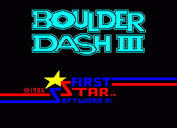 Игра Boulder Dash III (ZX Spectrum)
