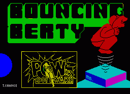Игра Bouncing Berty (ZX Spectrum)