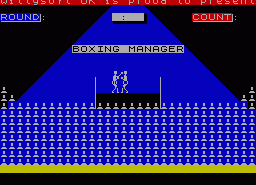 Игра Boxing Manager (ZX Spectrum)