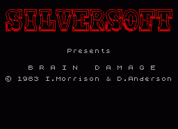 Игра Brain Damage (ZX Spectrum)