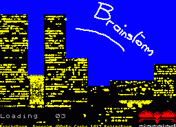 Игра Brainstorm (ZX Spectrum)