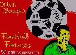 Игра Brian Clough's Football Fortunes (ZX Spectrum)