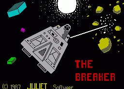 Игра Brick Breaker (ZX Spectrum)