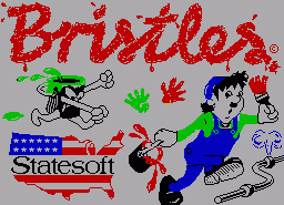 Игра Bristles (ZX Spectrum)