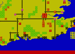 Игра Britain Invaded! (ZX Spectrum)