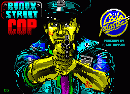 Игра Bronx Street Cop (ZX Spectrum)