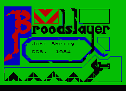 Игра Broodslayer (ZX Spectrum)