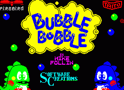 Игра Bubble Bobble (ZX Spectrum)