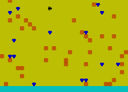 Игра Bug Run (ZX Spectrum)