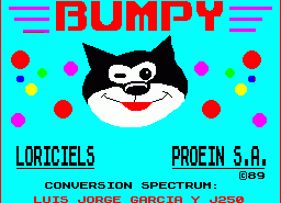 Игра Bumpy (ZX Spectrum)