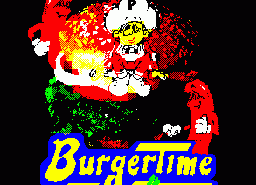 Игра Burger Time (ZX Spectrum)