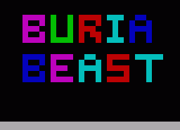 Игра Buriabeast (ZX Spectrum)