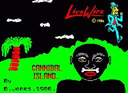 Игра Cannibal Island (ZX Spectrum)