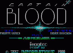 Игра Captain Blood (ZX Spectrum)