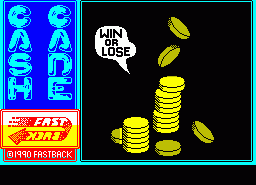 Игра Cashcade (ZX Spectrum)