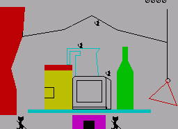 Игра Cat 'n Mouse (ZX Spectrum)