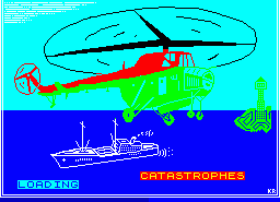 Игра Catastrophes (ZX Spectrum)