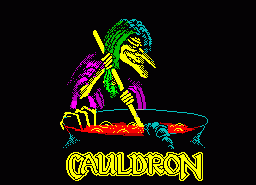 Игра Cauldron (ZX Spectrum)
