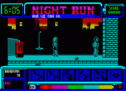 Игра Ceasefire 2: Night Run (ZX Spectrum)