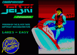 Игра Championship Jet Ski Simulator (ZX Spectrum)