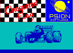 Игра Chequered Flag (ZX Spectrum)