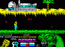 Игра Chernobil (ZX Spectrum)