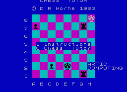 Игра Chess Tutor (ZX Spectrum)