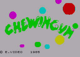 Игра Chewingum (ZX Spectrum)