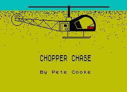 Игра Chopper Chase (ZX Spectrum)