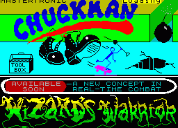 Игра Chuckman (ZX Spectrum)