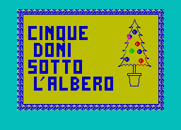 Игра Cinque Doni Sotto L'Albero (ZX Spectrum)