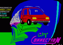 Игра City Connection (ZX Spectrum)