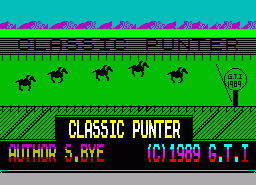 Игра Classic Punter (ZX Spectrum)