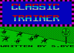 Игра Classic Trainer (ZX Spectrum)