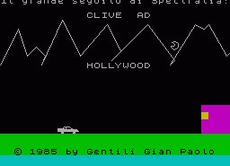 Игра Clive ad Hollywood (ZX Spectrum)