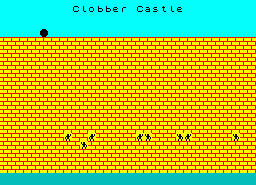 Игра Clobber Castle (ZX Spectrum)