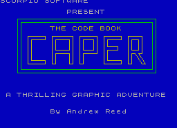 Игра Codebook Caper (ZX Spectrum)