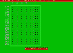 Игра Codebuster (ZX Spectrum)