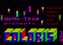 Игра Coloris (ZX Spectrum)