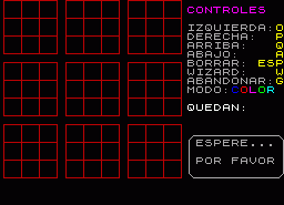Игра Colour Sudoku (ZX Spectrum)