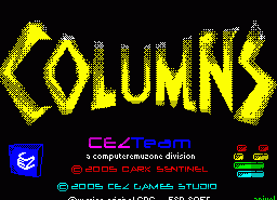 Игра Columns (ZX Spectrum)