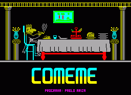 Игра Comeme (ZX Spectrum)