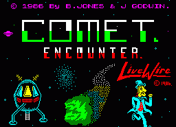 Игра Comet Encounter (ZX Spectrum)
