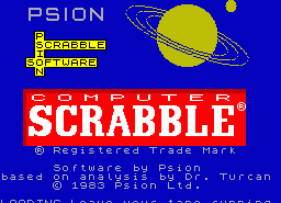 Игра Computer Scrabble (ZX Spectrum)